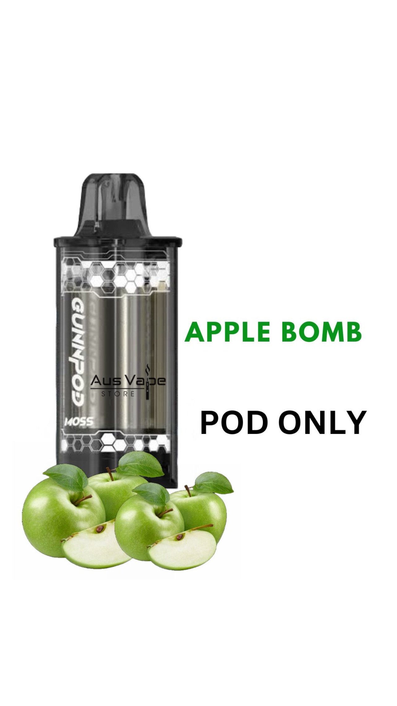 Buy GUNNPOD MOSS POD – APPLE BOMB – 8000 PUFFS Near Me Now - Oz Vapor Store Buy GUNNPOD MOSS POD – APPLE BOMB – 8000 PUFFS Near Me Now