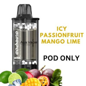 Buy GUNNPOD MOSS POD – ICY PASSIONFRUIT MANGO ICE – 8000 PUFFS Near Me Now - OZ Vapor Store