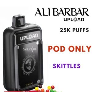 ALIBARBAR UPLOAD POD ONLY – SKITTLES– 25000 PUFFS