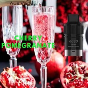 IGET BAR PLUS POD ONLY – CHERRY POMEGRANATE – 6000 PUFFS