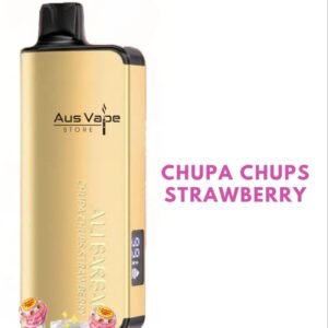 Buy ALIBARBAR INGOT – CHUPA CHUPS STRAWBERRY – 9000 PUFFS