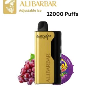 ALIBARBAR ICE ADJUST – HUBBA BUBBA GRAPE – 12000 PUFFS