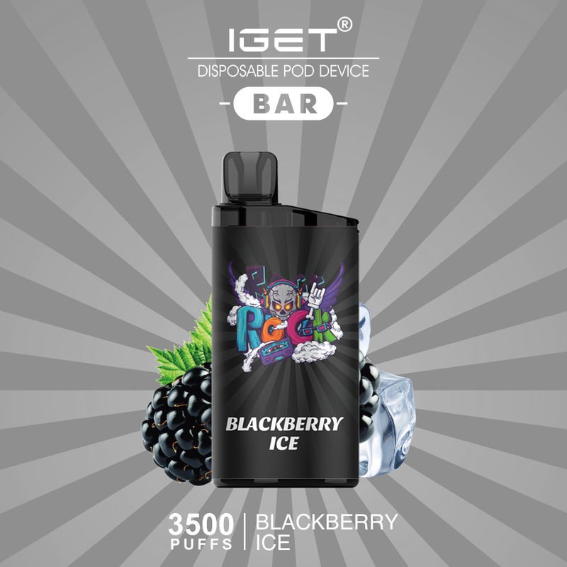 iget-bar-blackberry-ice-3500-puffsjpg - Oz Vapor Store