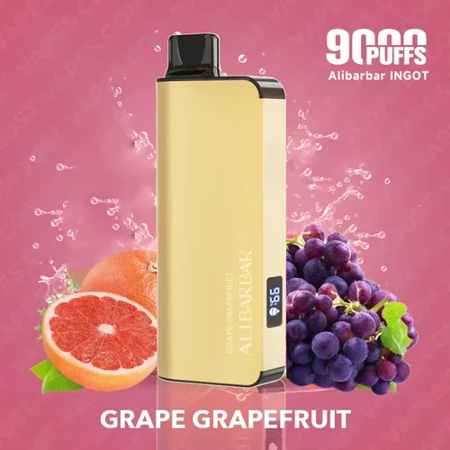 AliBarBar Ingot - Grape Grapefruit - 9000 - Oz Vapor Store AliBarBar Ingot - Grape Grapefruit - 9,000