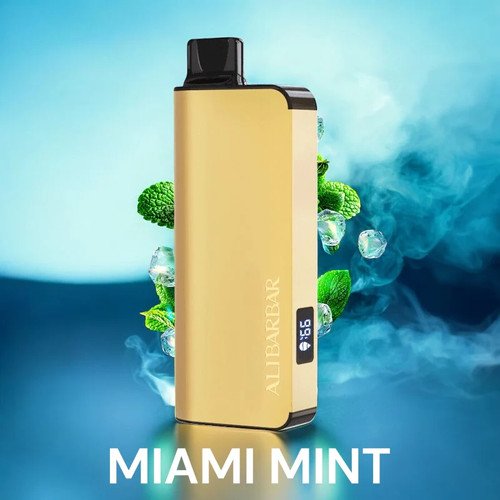 AliBarBar Ingot - Miami Mint - 9000 - Oz Vapor Store AliBarBar Ingot - Miami Mint - 9,000