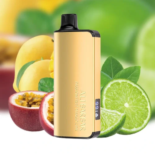 AliBarBar Ingot - PassionFruit Mango Lime - 9000 - Oz Vapor Store AliBarBar Ingot - PassionFruit Mango Lime - 9,000
