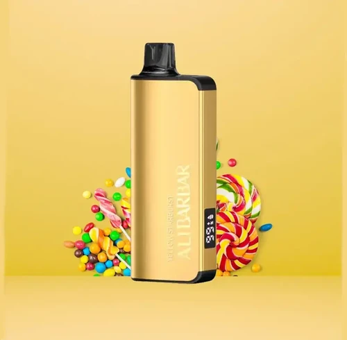 AliBarBar Ingot - Yellow Starburst - 9000 - Oz Vapor Store AliBarBar Ingot - Yellow Starburst - 9,000