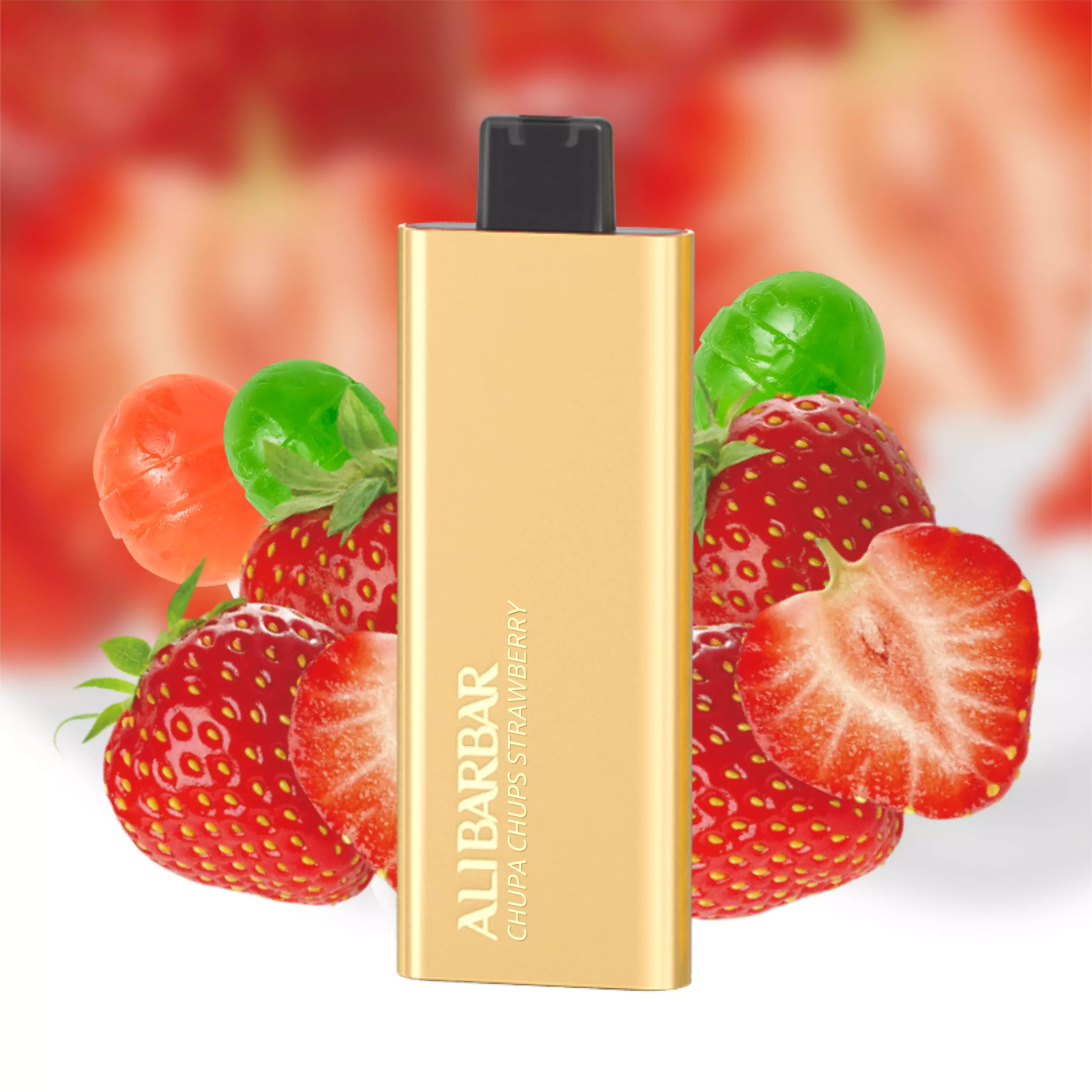 ALIBARBAR Pandora 7000 PUFFS Strawberry Ice - Oz Vapor Store ALIBARBAR Pandora 7000 PUFFS – Strawberry Ice