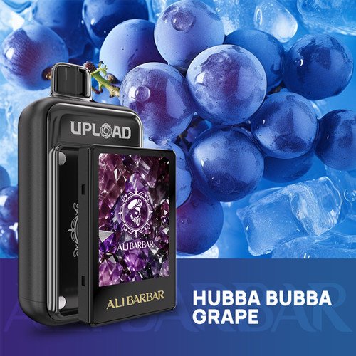 AliBarBar Upload Pod Only - Hubba Bubba Grape - 25000 - Oz Vapor Store AliBarBar Upload Pod Only - Hubba Bubba Grape - 25,000