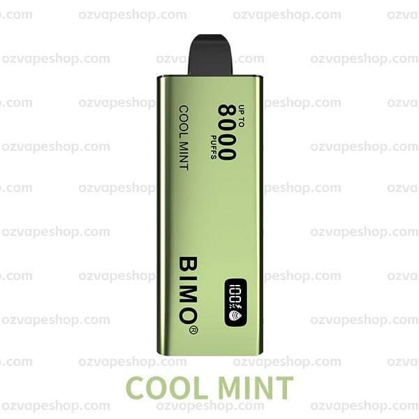 BIMO 8000 Puffs- COOL MINT - Oz Vapor Store BIMO 8000 Puffs- COOL MINT