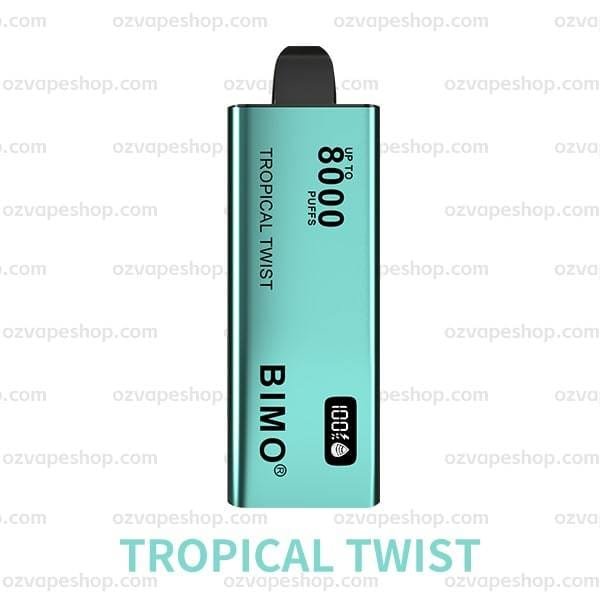 BIMO 8000 Puffs- TROPICAL TWIST - Oz Vapor Store BIMO 8000 Puffs- TROPICAL TWIST
