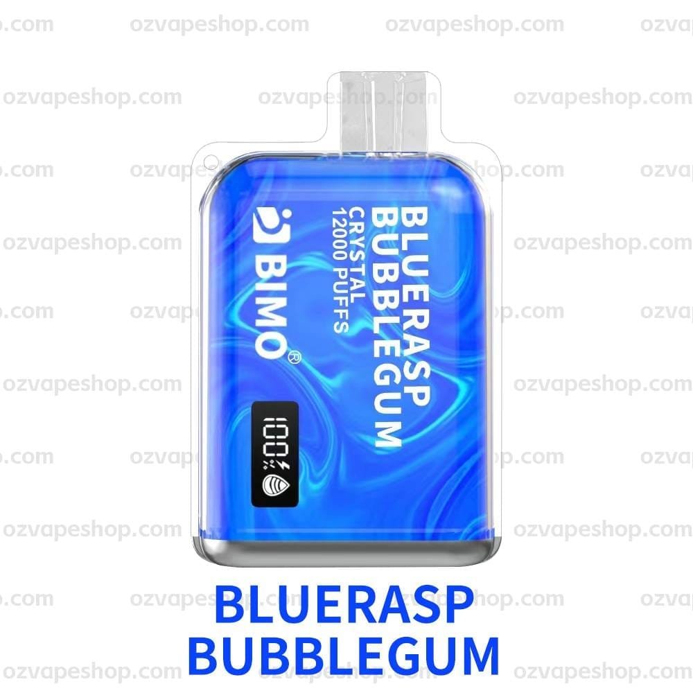 BIMO Crystal 12k Puffs- Blueberry Raspberry Bubblegum - Oz Vapor Store BIMO Crystal 12k Puffs- Blueberry Raspberry Bubblegum