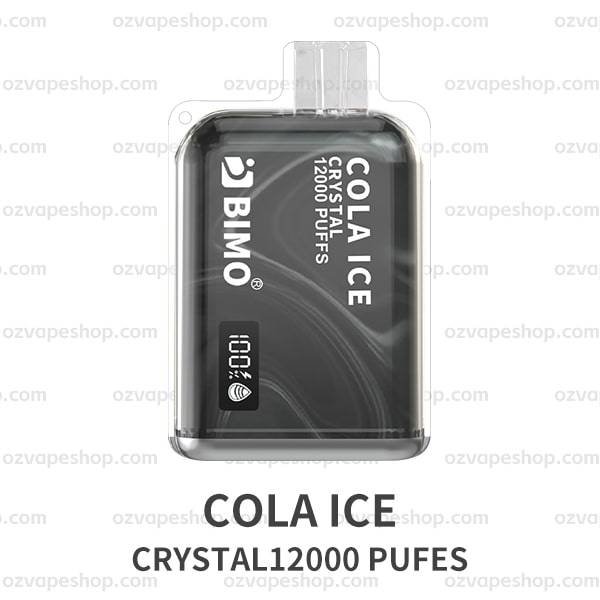 BIMO Crystal 12k Puffs- Cola Ice - Oz Vapor Store BIMO Crystal 12k Puffs- Cola Ice