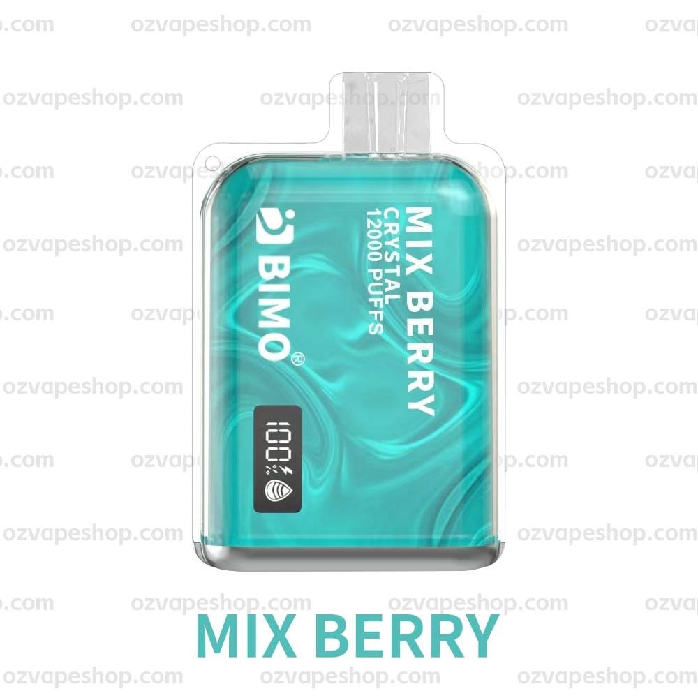 BIMO Crystal 12k Puffs- Mix Berry - Oz Vapor Store BIMO Crystal 12k Puffs- Mix Berry