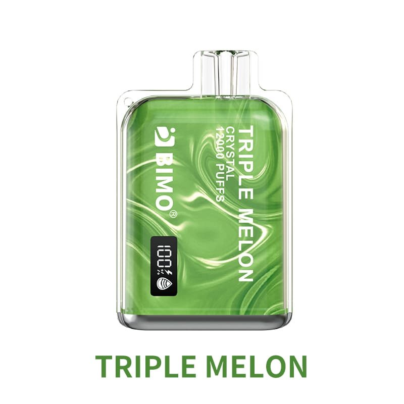 BIMO Crystal 12k Puffs- Triple Melon - Oz Vapor Store BIMO Crystal 12k Puffs- Triple Melon