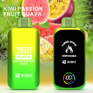 BIMO Turbo 20000 Puffs - Passion Fruit Kiwi Guava