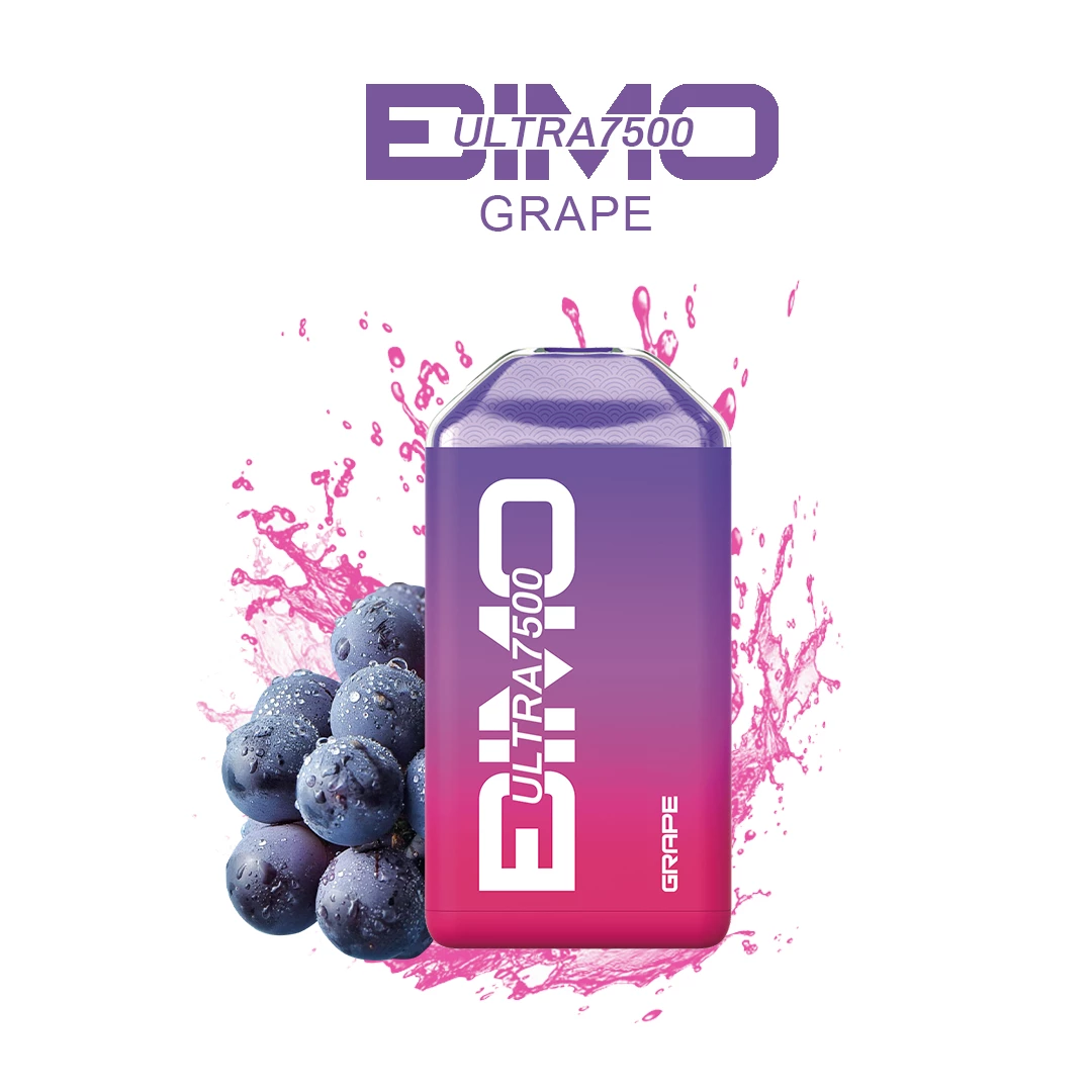 BIMO Ultra 7500 Puffs - Grape - Oz Vapor Store BIMO Ultra 7500 Puffs - Grape