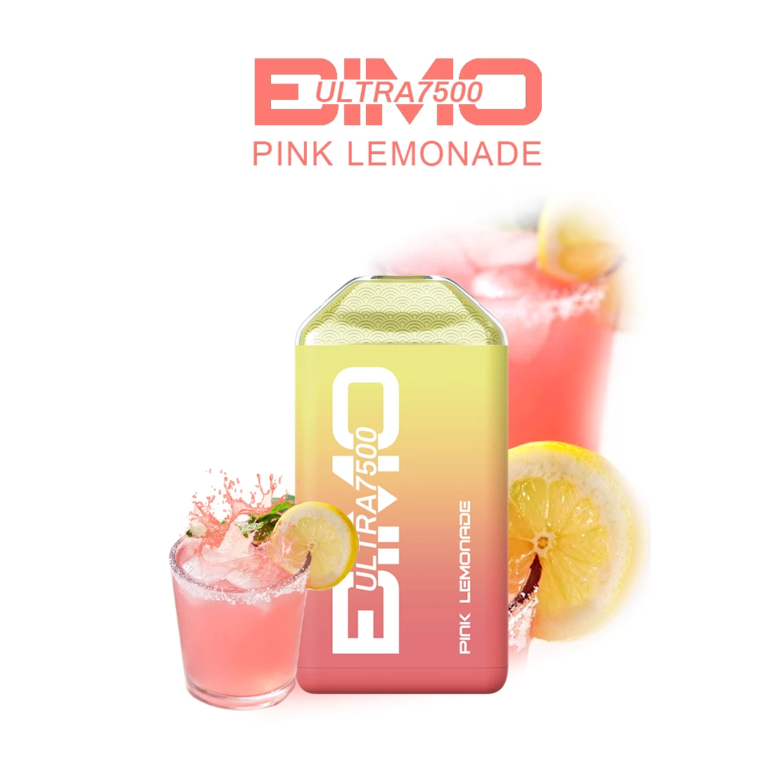 BIMO Ultra 7500 Puffs - Pink lemonade - Oz Vapor Store BIMO Ultra 7500 Puffs - Pink lemonade