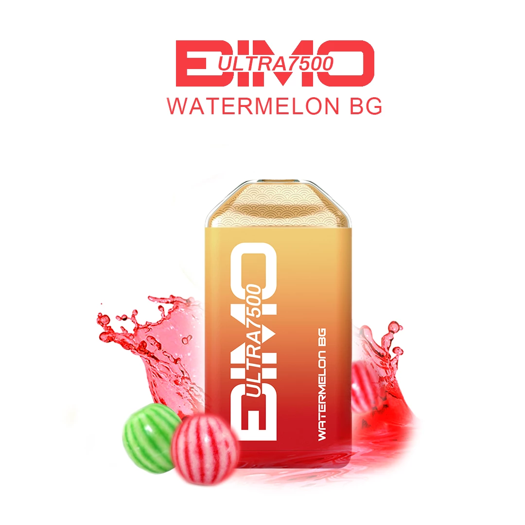 BIMO Ultra 7500 Puffs - Watermelon BG - Oz Vapor Store BIMO Ultra 7500 Puffs - Watermelon BG