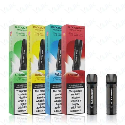 Bloody Mary Bloody Bar 3000 Prefilled Pods - Oz Vapor Store Bloody Mary Bloody Bar 3000 Prefilled Pods
