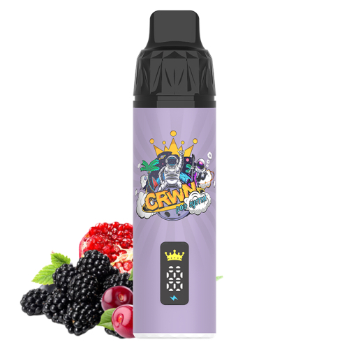Crwn Kit - Blackberry Pomegranate Cherry - 9000 - Oz Vapor Store Crwn Kit - Blackberry Pomegranate Cherry - 9,000