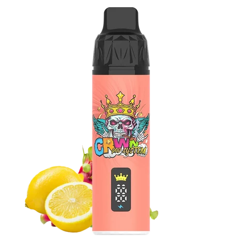 Crwn Kit - Dragon Fruit Lemon - 9000 - Oz Vapor Store Crwn Kit - Dragon Fruit Lemon - 9,000