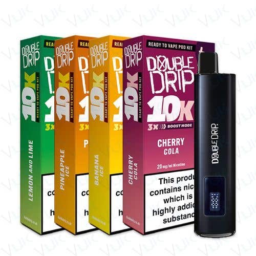 Double Drip 10K Prefilled Pod Kit - Oz Vapor Store Double Drip 10K Prefilled Pod Kit