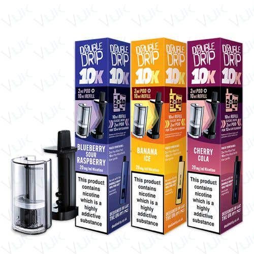 Double Drip 10K Refill Pack - Oz Vapor Store Double Drip 10K Refill Pack