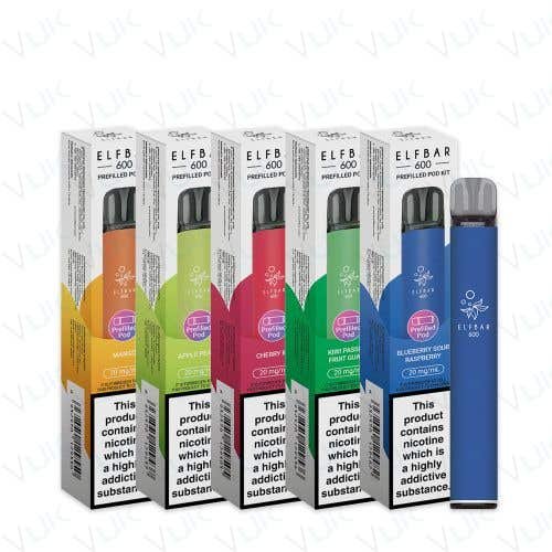 Elf Bar 600 Prefilled Pod Kit - Oz Vapor Store Elf Bar 600 Prefilled Pod Kit
