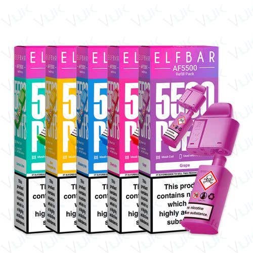 Elf Bar AF5500 Refill Pack - Oz Vapor Store Elf Bar AF5500 Refill Pack