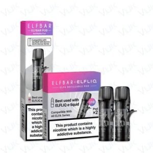 Elf Bar Elfa, Elfa Pro, Elfa Turbo + Elf Bar 600 Refillable Pods