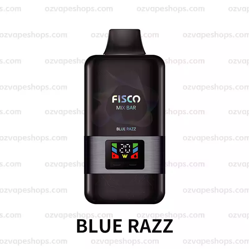 Fisco Max Bar 12000 Puffs Blue Razz - Oz Vapor Store Fisco Max Bar 12000 Puffs – Blue Razz