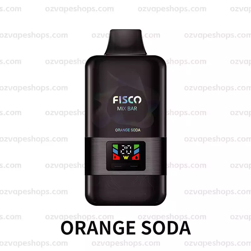 Fisco Max Bar 12000 Puffs Orange Soda - Oz Vapor Store Fisco Max Bar 12000 Puffs – Orange Soda