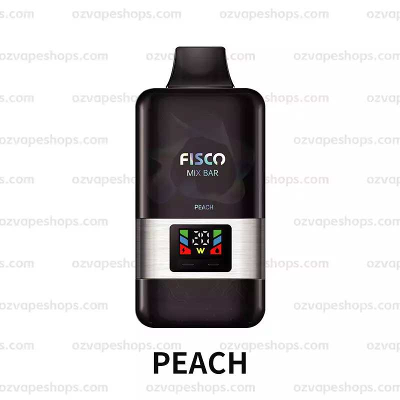 Fisco Max Bar 12000 Puffs Peach - Oz Vapor Store Fisco Max Bar 12000 Puffs – Peach