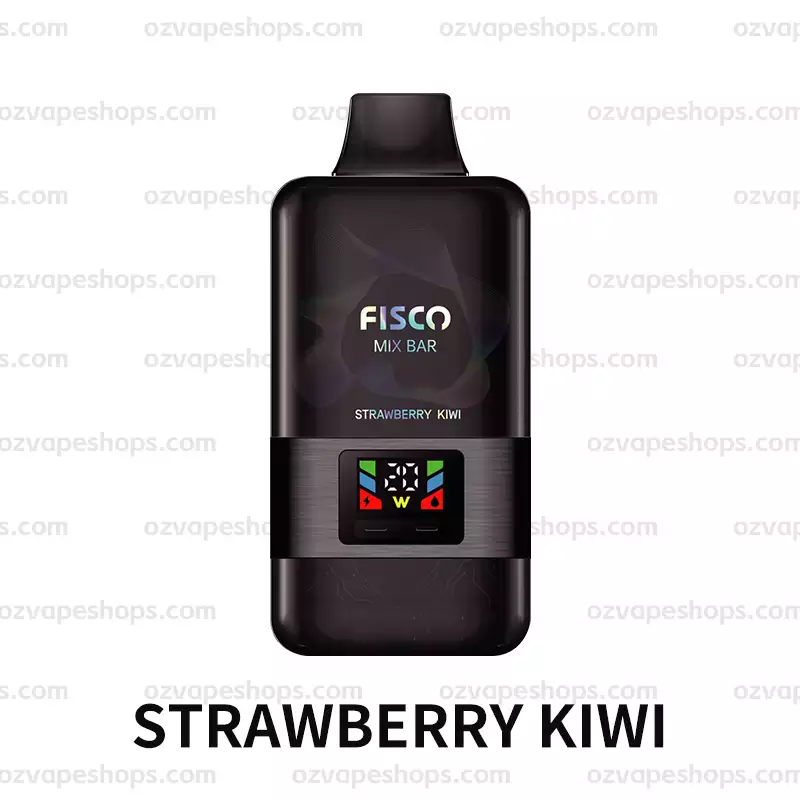 Fisco Max Bar 12000 Puffs Strawberry Kiwi - Oz Vapor Store Fisco Max Bar 12000 Puffs – Strawberry Kiwi