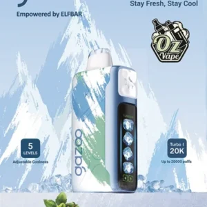 Gazoo - Blue Razz Ice - 20,000