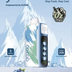 Gazoo - Blueberry Ice - 20,000