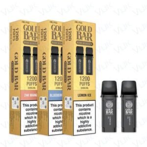 Gold Bar Reload Prefilled Pods - Oz Vapor Store Gold Bar Reload Prefilled Pods