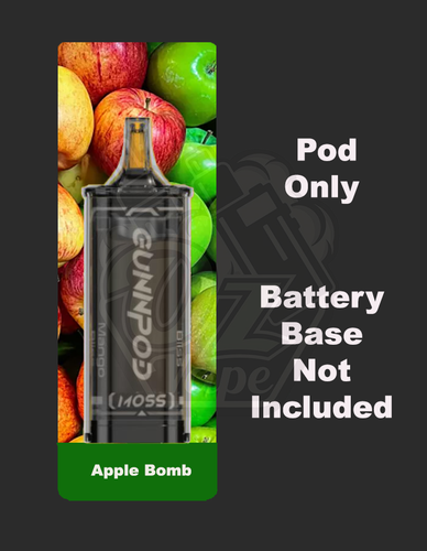 Gunnpod Moss Pod Only - Apple Bomb - 8000 - Oz Vapor Store Gunnpod Moss Pod Only - Apple Bomb - 8,000