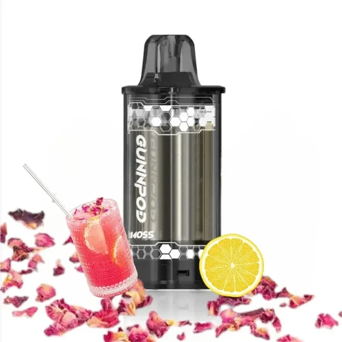 Gunnpod Moss Pod Only - Rose Lemonade - 8000 - Oz Vapor Store Gunnpod Moss Pod Only - Rose Lemonade - 8,000
