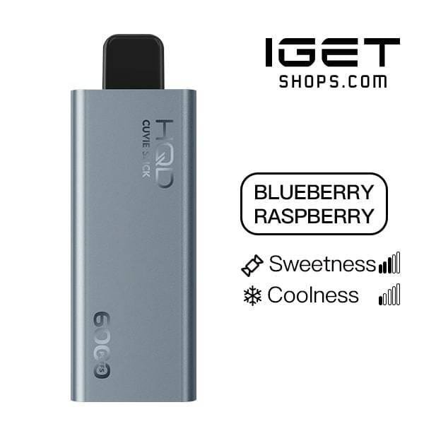 HQD Cuvie Slick 6000 - Blueberry Raspberry - Oz Vapor Store HQD Cuvie Slick 6000 - Blueberry Raspberry