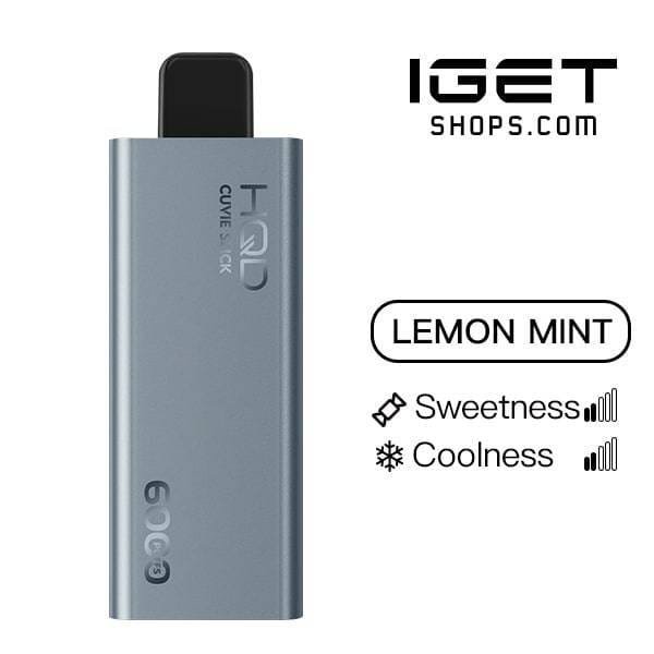 HQD Cuvie Slick 6000 - Lemon Mint - Oz Vapor Store HQD Cuvie Slick 6000 - Lemon Mint