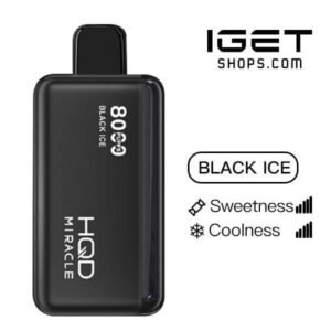 HQD Miracle 8000 - Black Ice