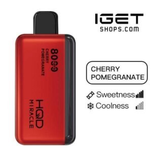 HQD Miracle 8000 - Cherry Pomegranate
