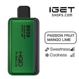 HQD Miracle 8000 - Passion Fruit Mango Lime