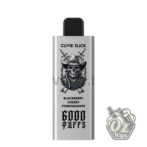 HQD Slick - Blackberry Cherry Pomegranate - 6000 - Oz Vapor Store HQD Slick - Blackberry Cherry Pomegranate - 6000