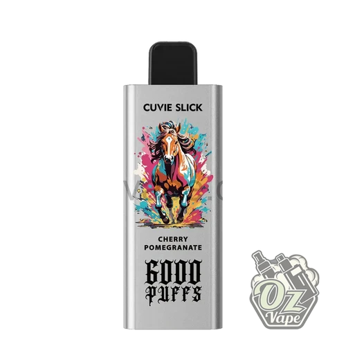 HQD Slick - Cherry Pomegranate - 6000 - Oz Vapor Store HQD Slick - Cherry Pomegranate - 6000