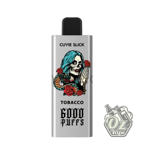 HQD Slick - Tobacco - 6000 - Oz Vapor Store HQD Slick - Tobacco - 6000