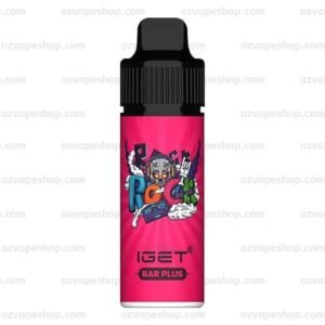 Iget Bar Plus KIT Cherry Pomegranate - Oz Vapor Store Iget Bar Plus KIT Cherry Pomegranate