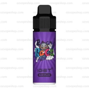 Iget Bar Plus KIT Grape Ice - Oz Vapor Store Iget Bar Plus KIT Grape Ice